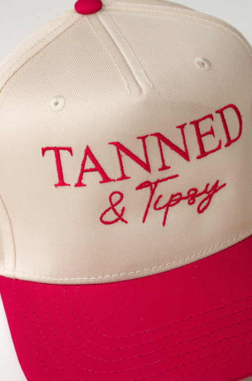 Tanned & Tipsy Canvas Hat