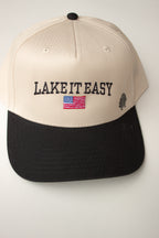 Lake It Easy Canvas Hat