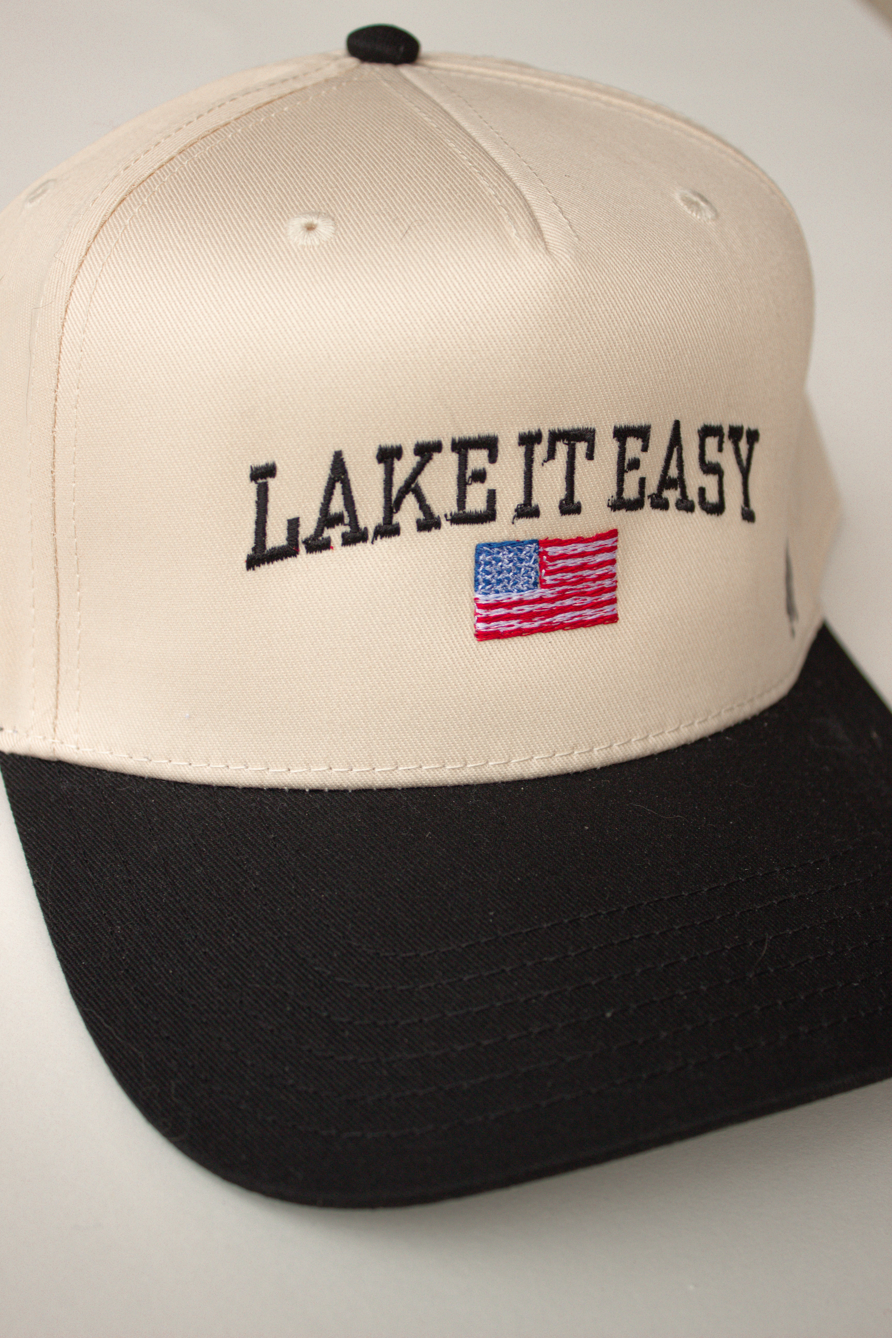 Lake It Easy Canvas Hat
