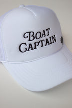 Boat Captain Trucker Hat