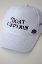 Boat Captain Trucker Hat