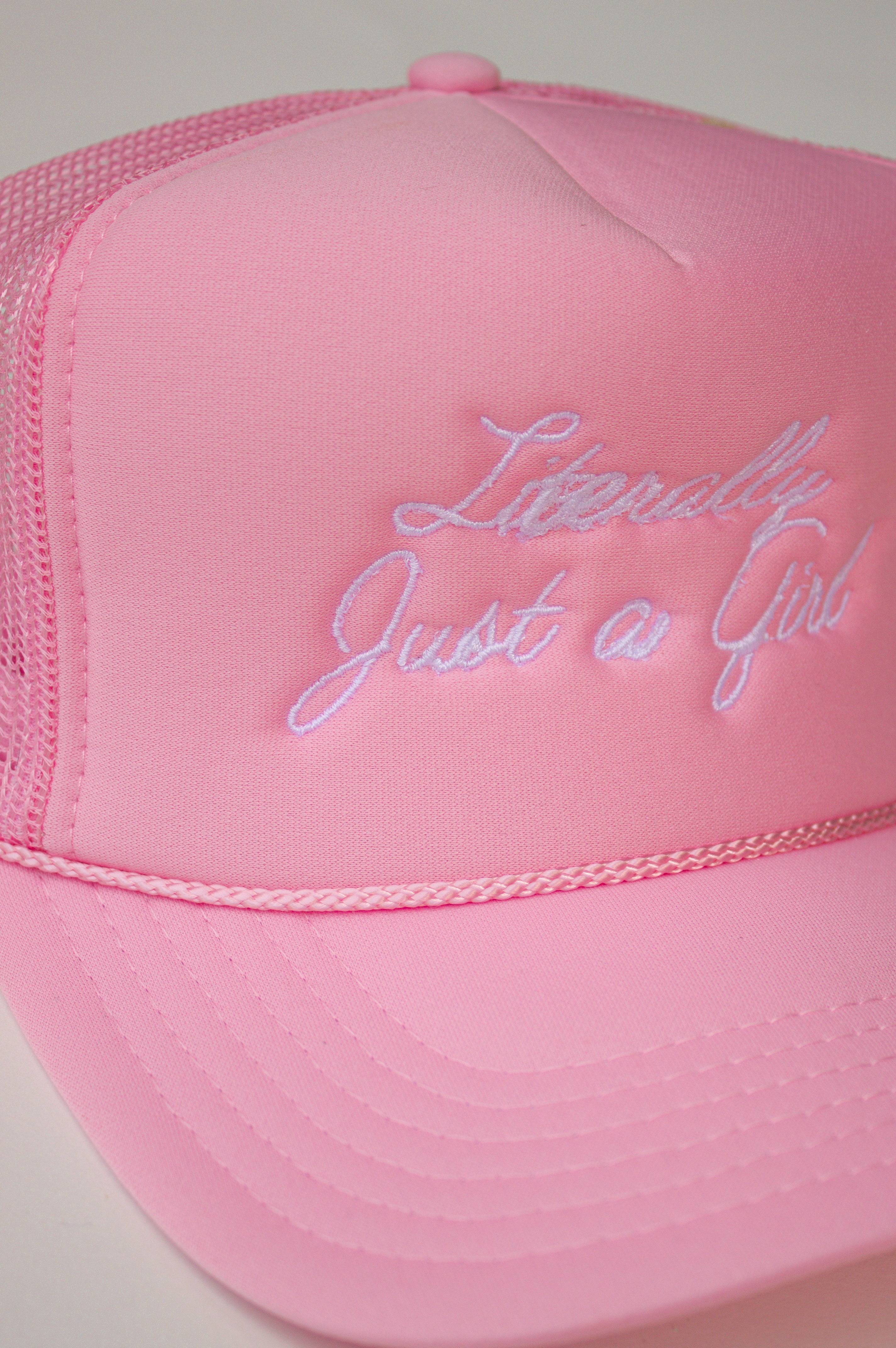 Literally Just A Girl Trucker Hat