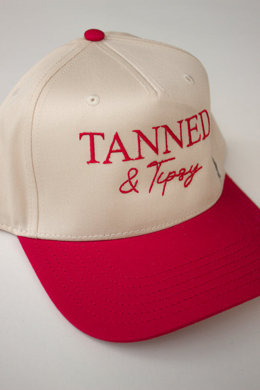 Tanned & Tipsy Canvas Hat