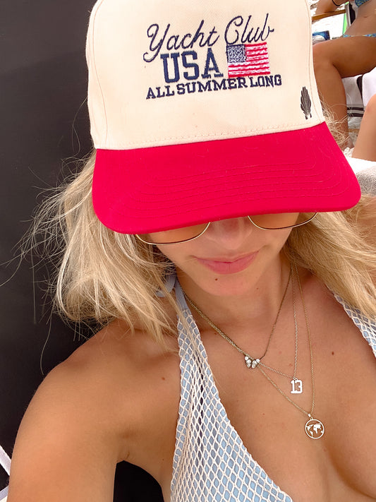 Yacht Club Canvas Hat